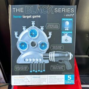 Shi by JOURNEYS Black Series Hover Target Game - Silver and Blue Highlights